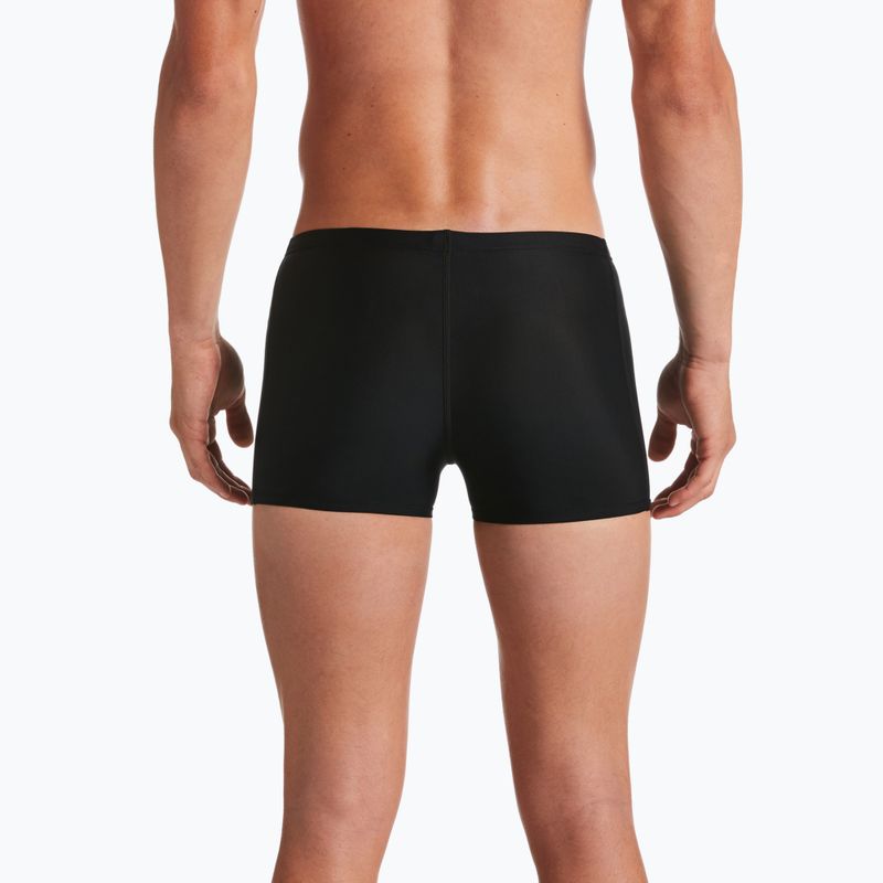 Bokserki pływackie męskie Nike Solid Square Leg black 9