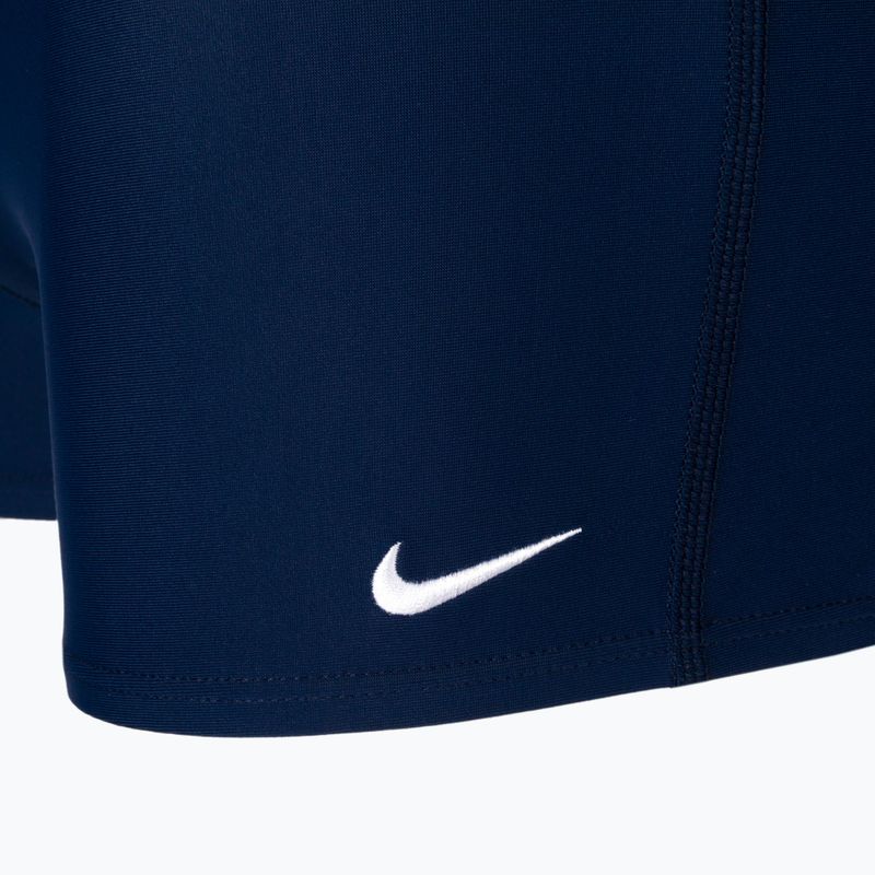 Bokserki pływackie męskie Nike Solid Square Leg midnight navy 3