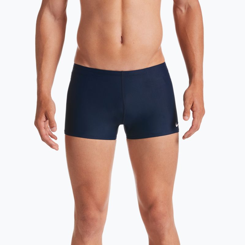 Bokserki pływackie męskie Nike Solid Square Leg midnight navy 7