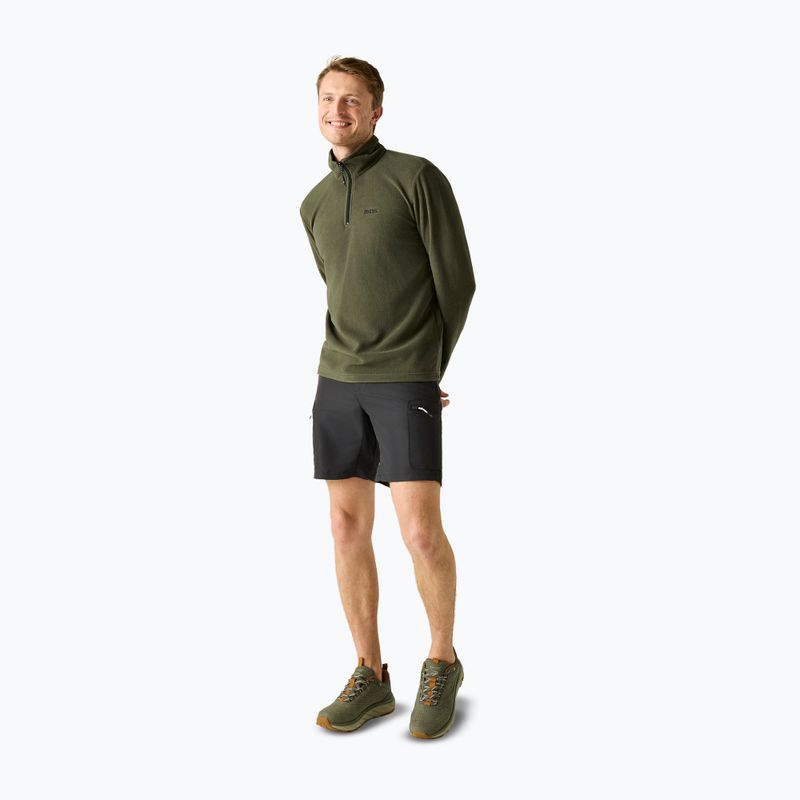 Bluza polarowa męska REGATTA Thompson dark khaki 2