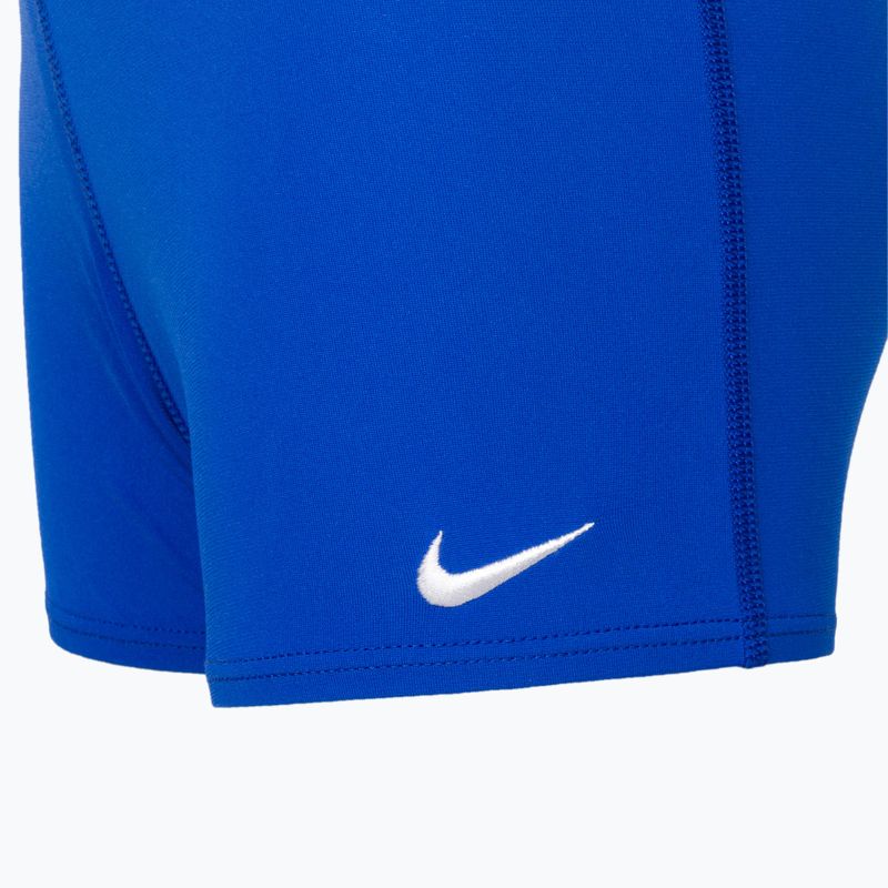 Bokserki pływackie dziecięce Nike Poly Solid Aquashort game royal 3