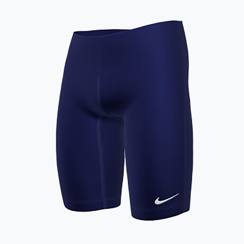 Jammery pływackie dziecięce Nike Hydrastrong Solid Jammer midnight navy