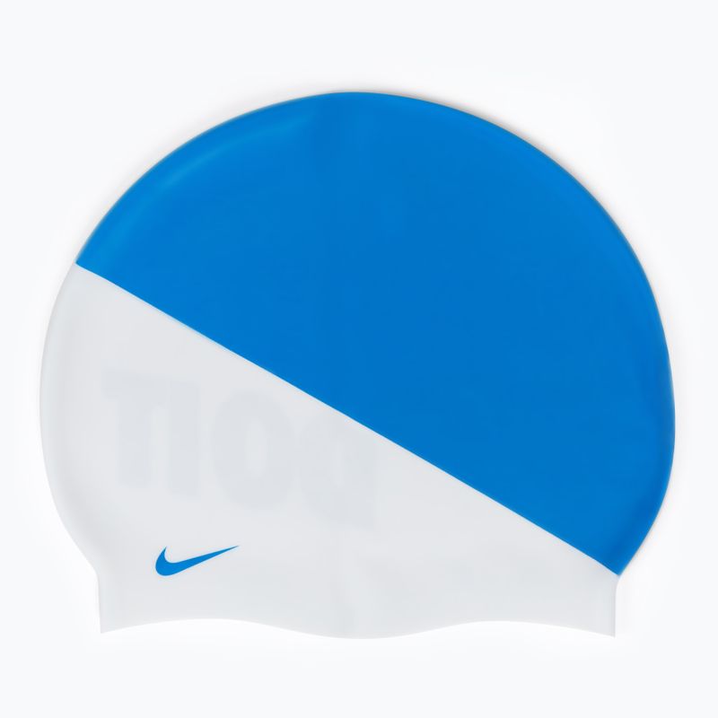 Czepek pływacki Nike Jdi Slogan photo blue 2