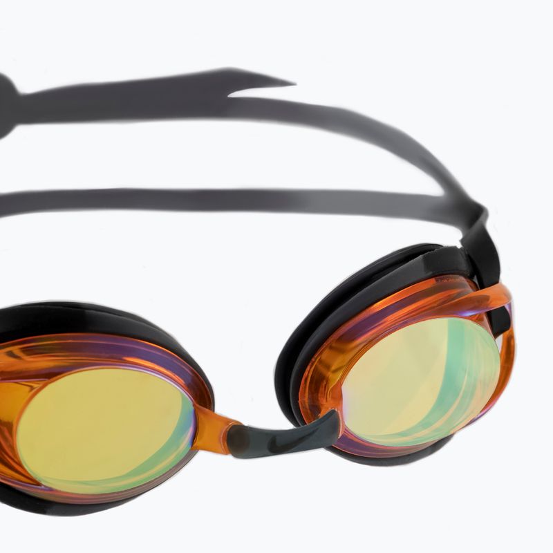 Okulary do pływania dziecięce Nike Remora Mirror Junior black 4