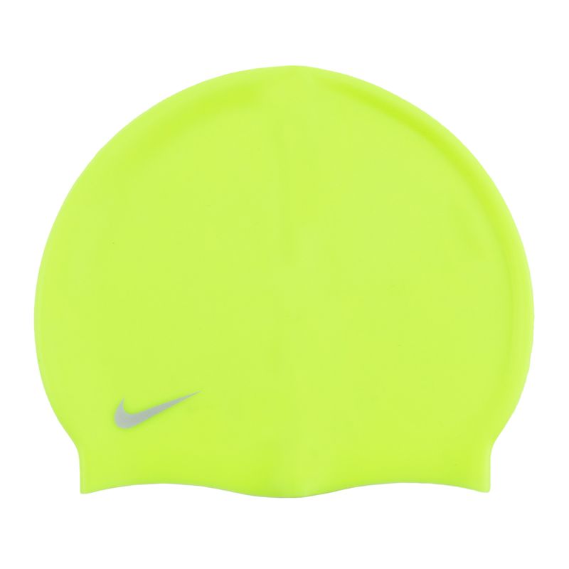 Czepek pływacki dziecięcy Nike Solid Silicone volt