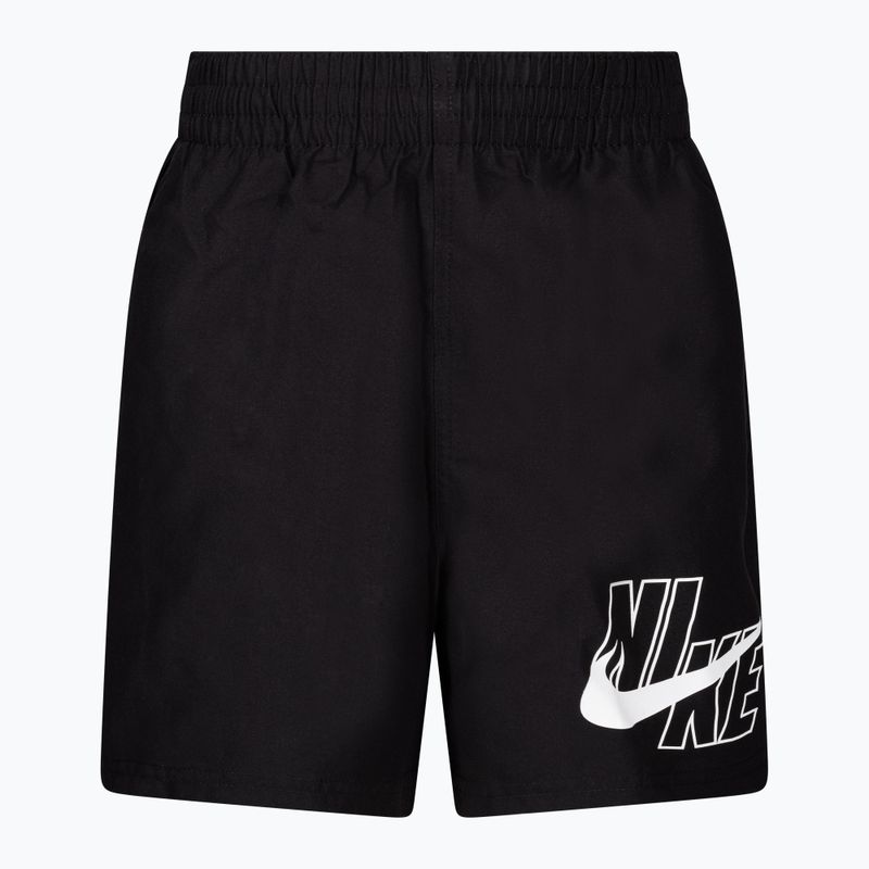 Szorty kąpielowe dziecięce Nike Logo Solid Lap black