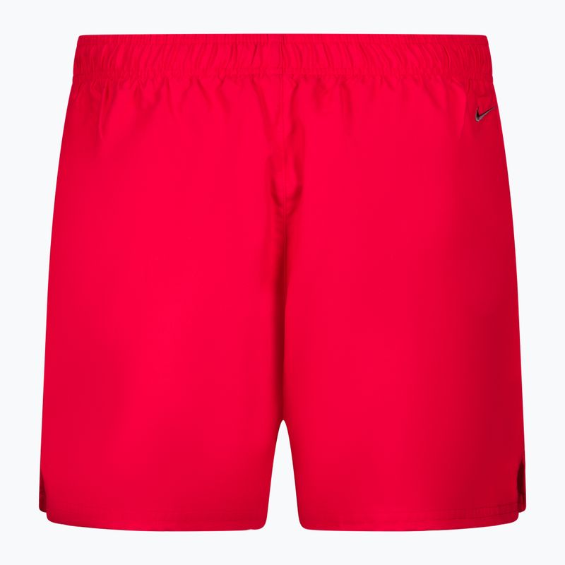 Szorty kąpielowe męskie Nike Logo Solid 5" Volley university red 2