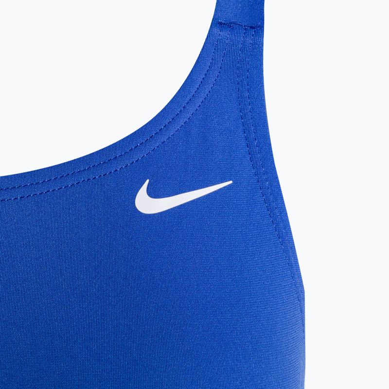 Strój pływacki jednoczęściowy damski Nike Hydrastrong Solid Fastback game royal 3