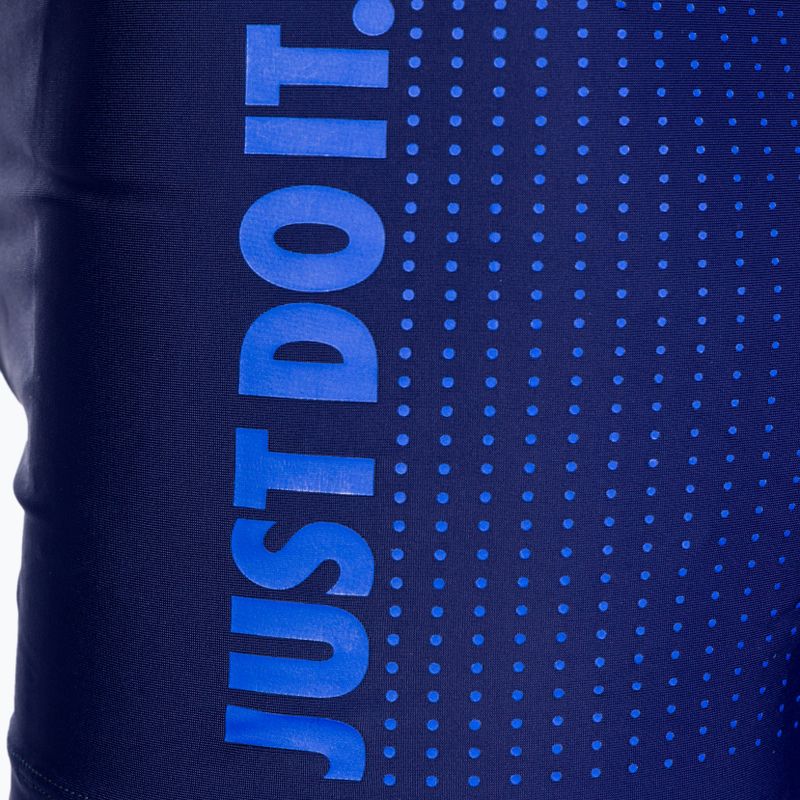 Bokserki pływackie męskie Nike Just Do It Aquashort navy 3