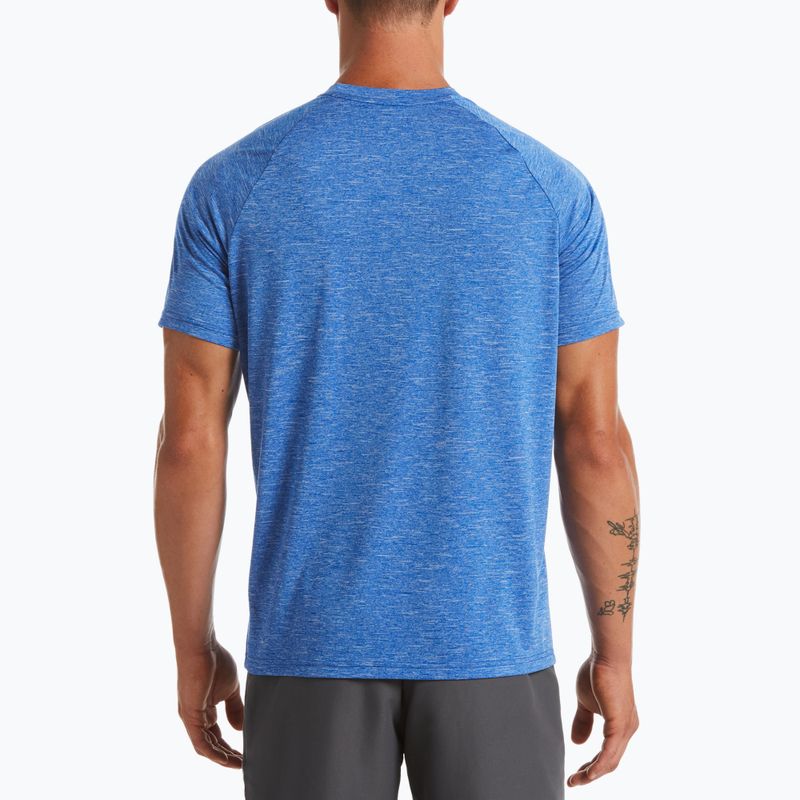 Koszulka męska Nike Heather Hydroguard game royal 2