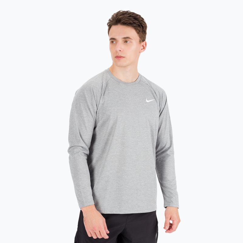 Longsleeve męski Nike Heather Hydroguard particle grey