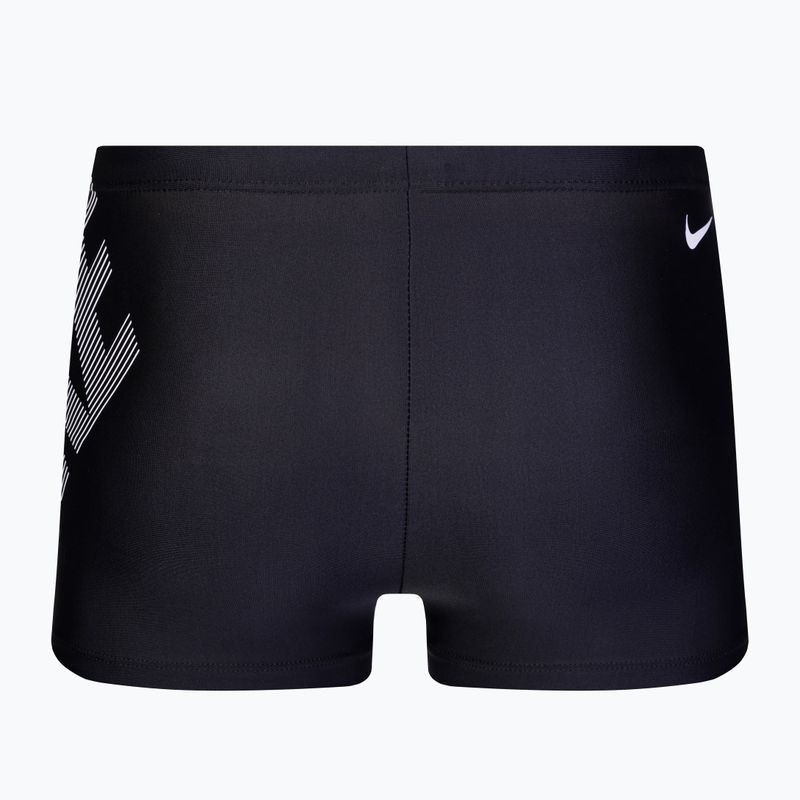 Bokserki pływackie męskie Nike Tilt Logo Aquashort black 2