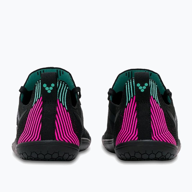 Buty barefoot damskie Vivobarefoot Primus Lite Knit obsidian/ vibrant pink 4