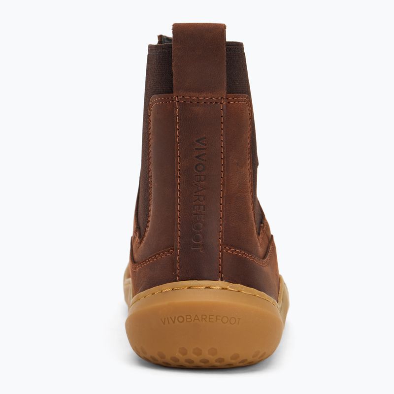Buty barefoot damskie Vivobarefoot Gobi Chelsea cinnamon 6
