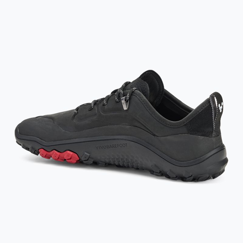 Buty barefoot męskie Vivobarefoot Tracker Leather Low obsidian 3