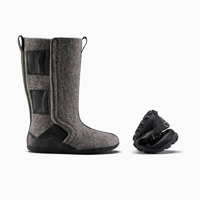 Śniegowce barefoot męskie Vivobarefoot Tundra Esc obsidian 11