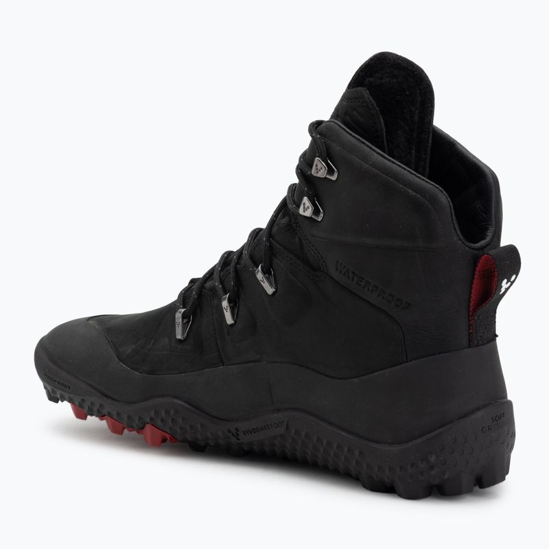 Buty barefoot męskie Vivobarefoot Tracker Winter II obsidian 3