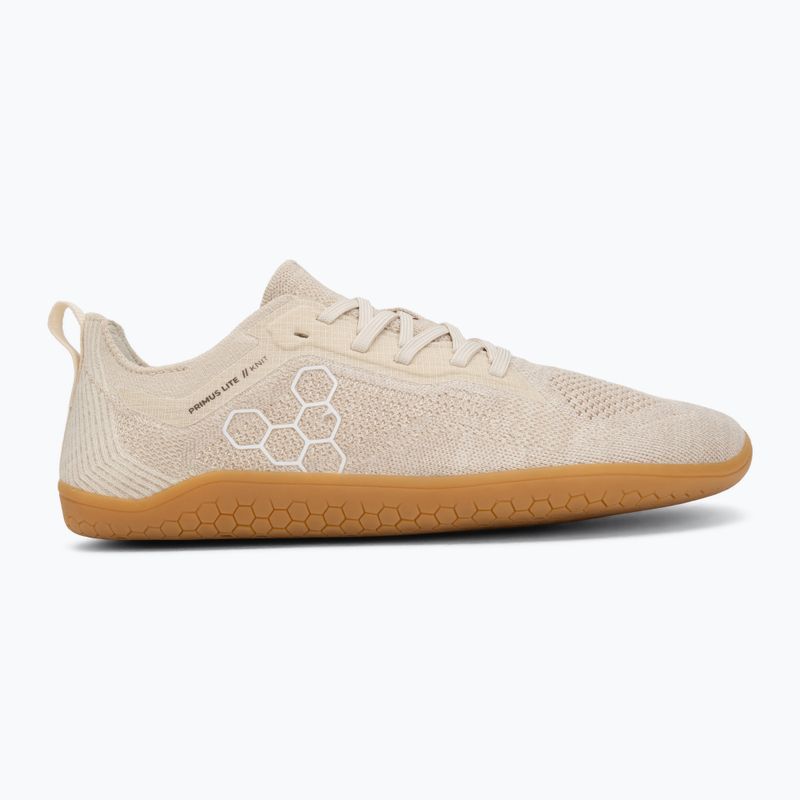 Buty barefoot męskie Vivobarefoot Primus Lite Knit egret 2