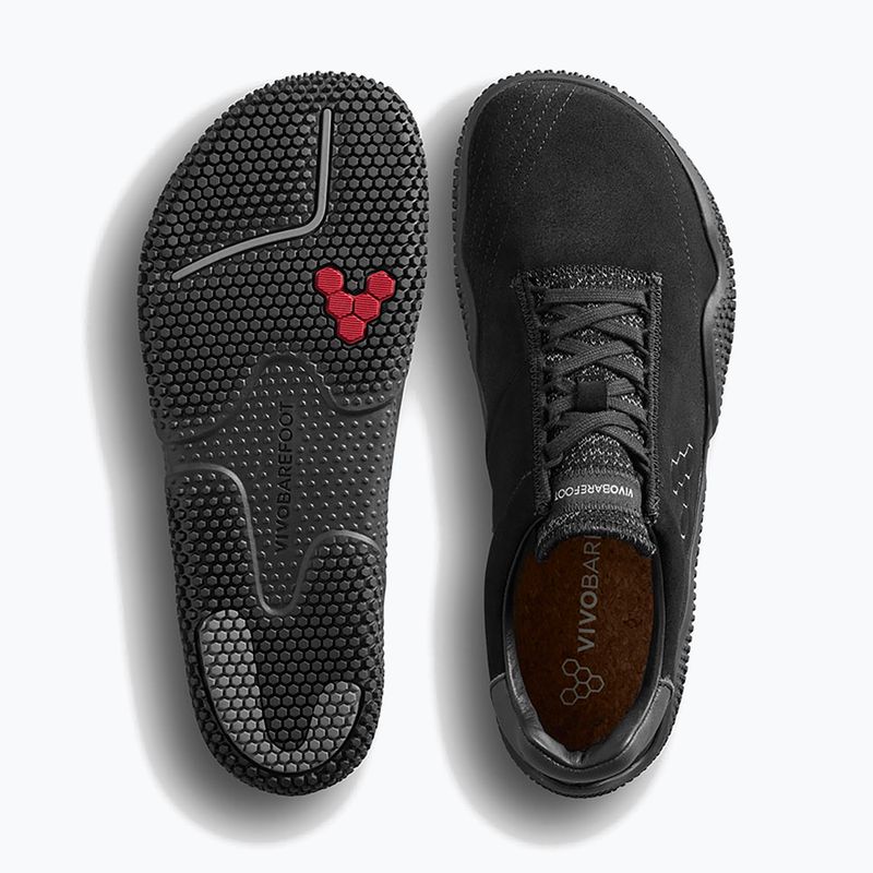 Buty barefoot męskie Vivobarefoot Motus Studio Lth obsidian 5