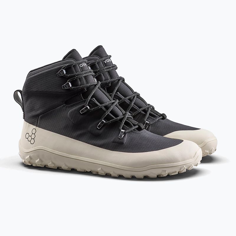 Buty barefoot męskie Vivobarefoot Tracker Textile At obsidian/white 3