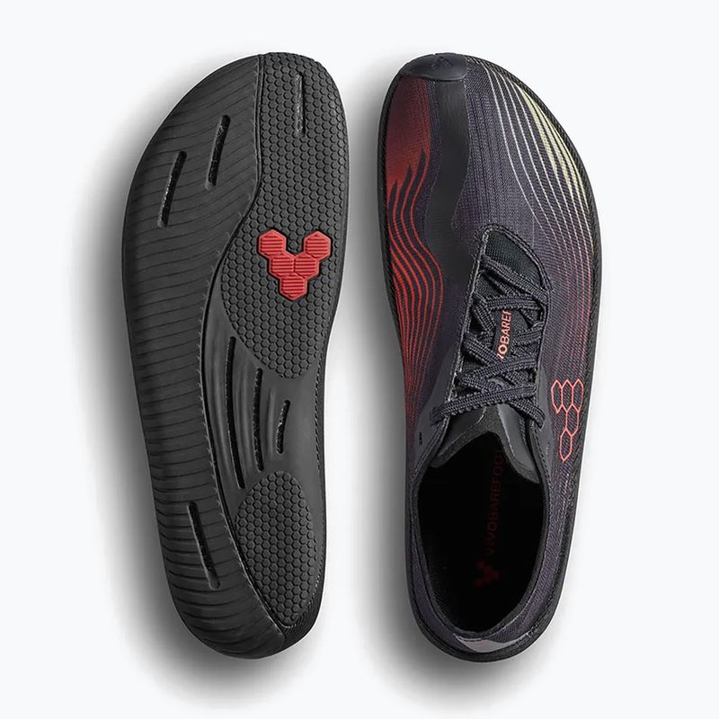 Buty barefoot męskie Vivobarefoot Primus Flow obsidian/cherry tomato 5