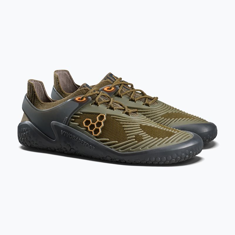 Buty barefoot męskie Vivobarefoot Motus Strenght II dark olive 3