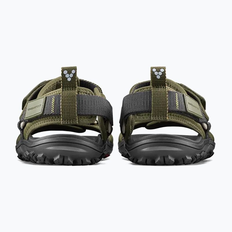 Sandały barefoot damskie Vivobarefoot Tracker Ora dark olive 4
