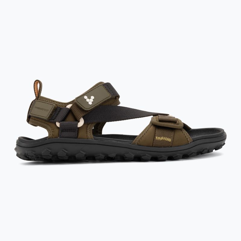 Sandały barefoot damskie Vivobarefoot Tracker Ora dark olive 2