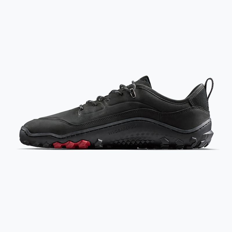 Buty barefoot męskie Vivobarefoot Tracker Leather Low obsidian 2