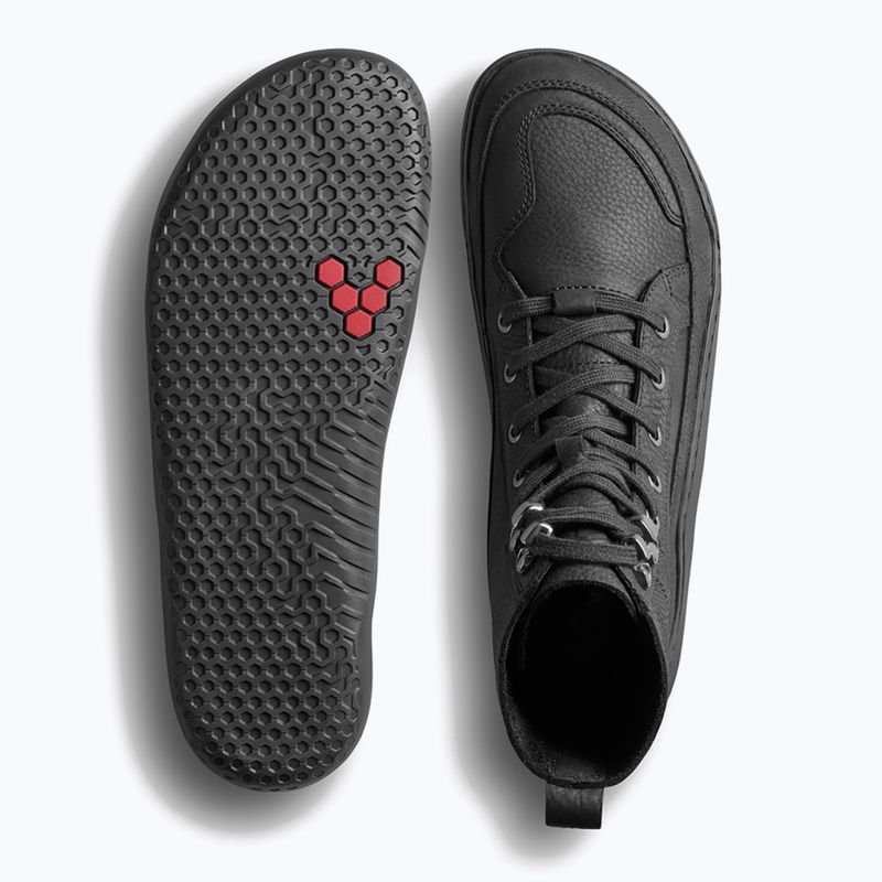 Buty barefoot męskie Vivobarefoot Gobi Boot obsidian 4