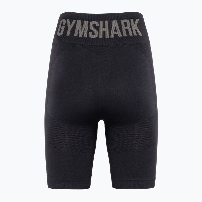 Spodenki treningowe damskie Gymshark Flex Cycling black 2