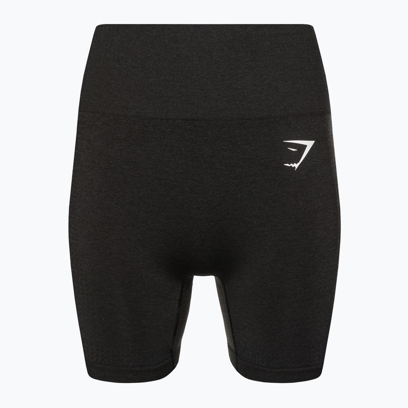 Spodenki treningowe damskie Gymshark Vital Seamless black marl 5