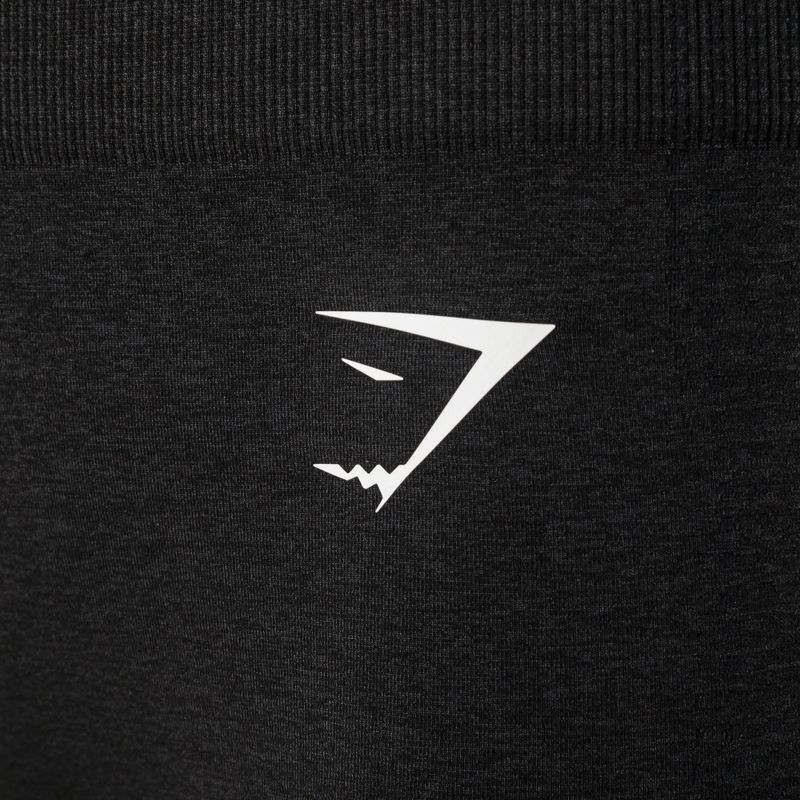 Spodenki treningowe damskie Gymshark Vital Seamless black marl 7