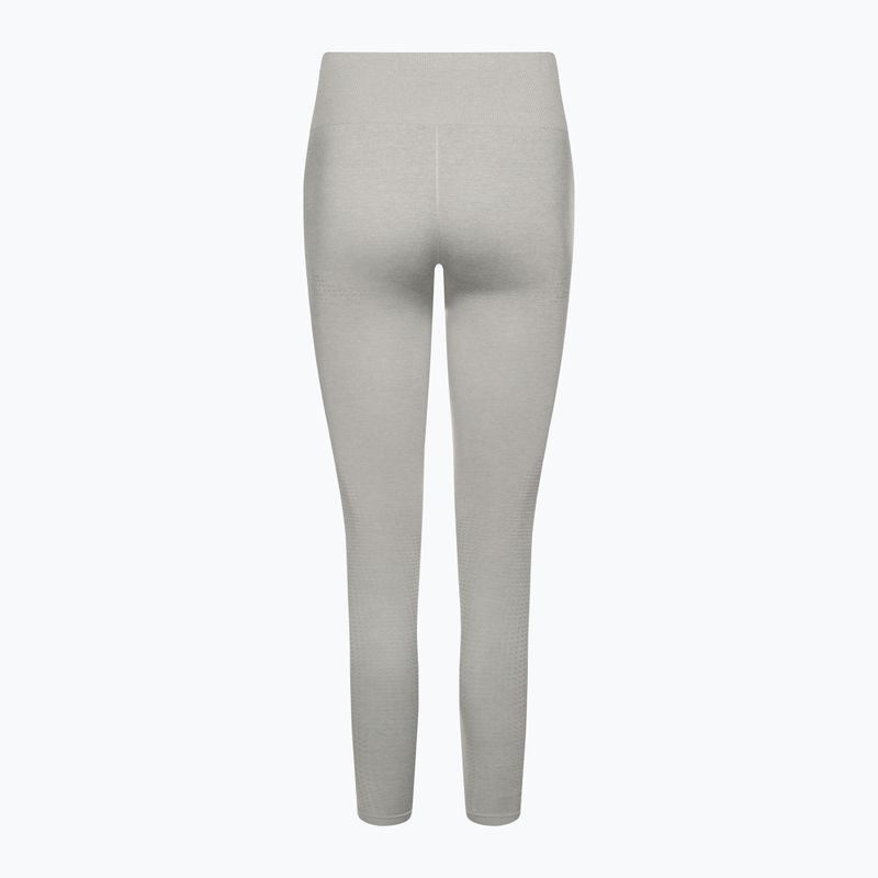 Legginsy treningowe damskie Gymshark Vital Seamless light grey marl 6