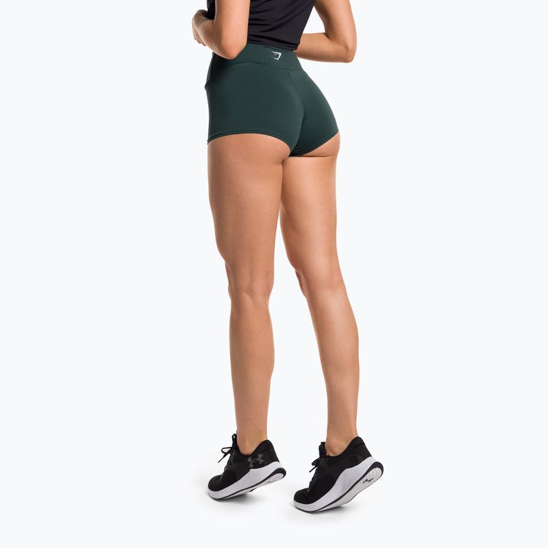 Spodenki treningowe damskie Gymshark Training Quad obsidian green 3