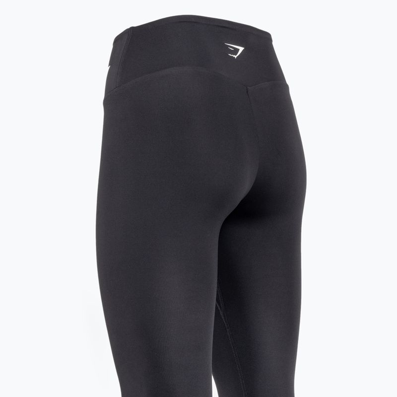 Legginsy treningowe damskie Gymshark Training Cropped black 4