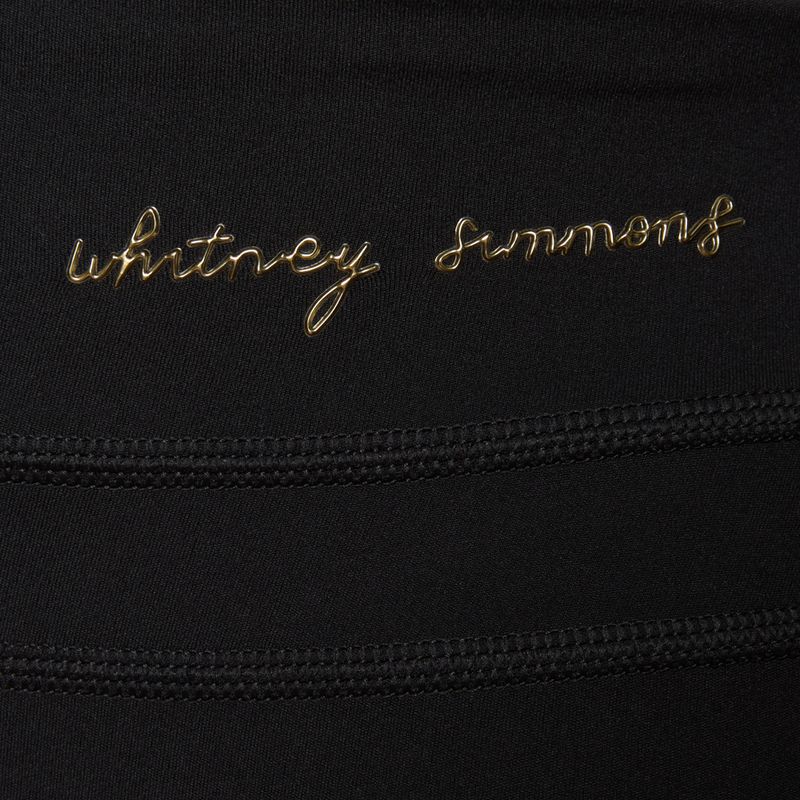 Spodenki treningowe damskie Gymshark Whitney High Rise black 3