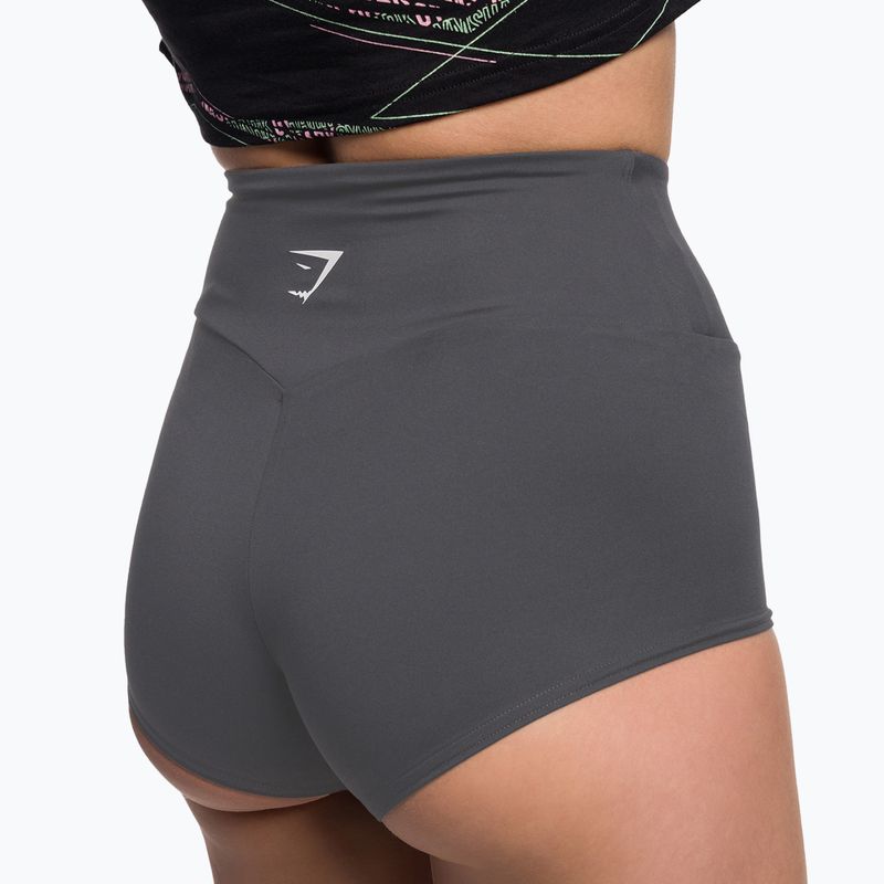 Spodenki treningowe damskie Gymshark Training Short Shorts grey 4