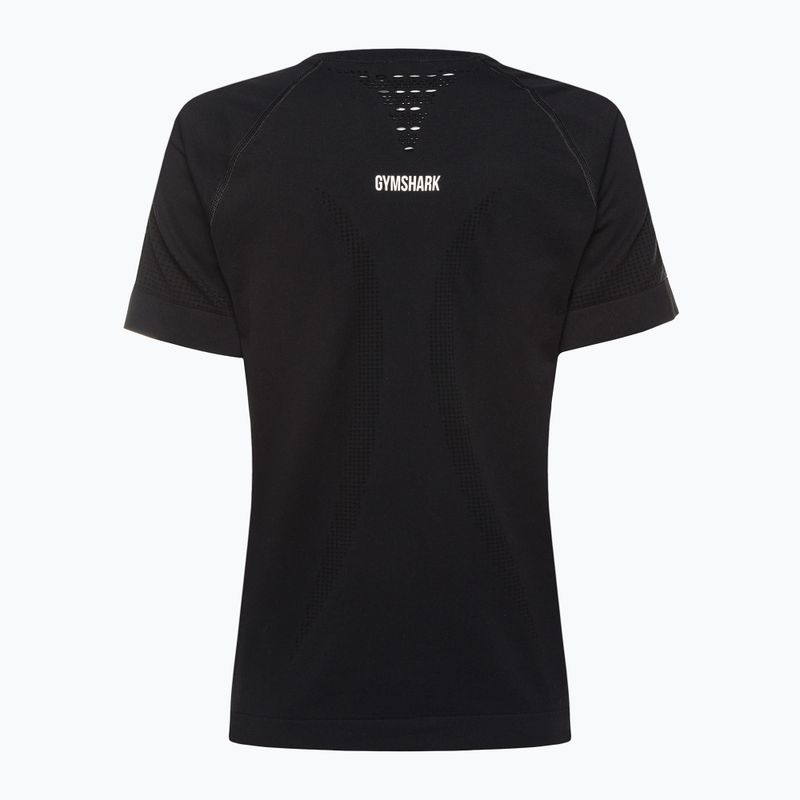 Koszulka treningowa damska Gymshark Energy Seamless black 6