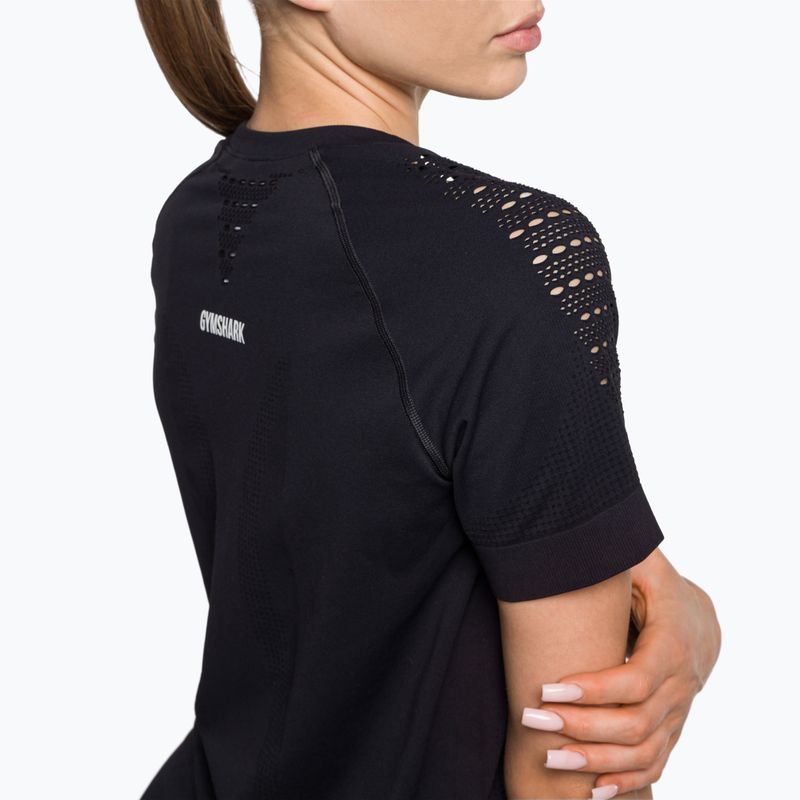 Koszulka treningowa damska Gymshark Energy Seamless black 4