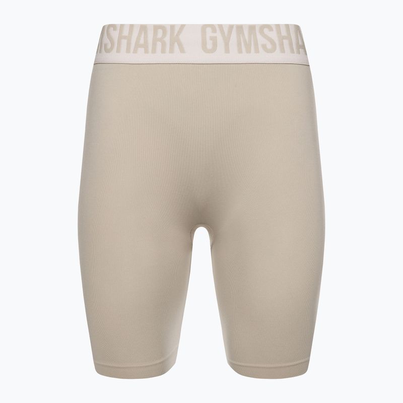 Spodenki treningowe damskie Gymshark Fit Cycling pebble grey 5