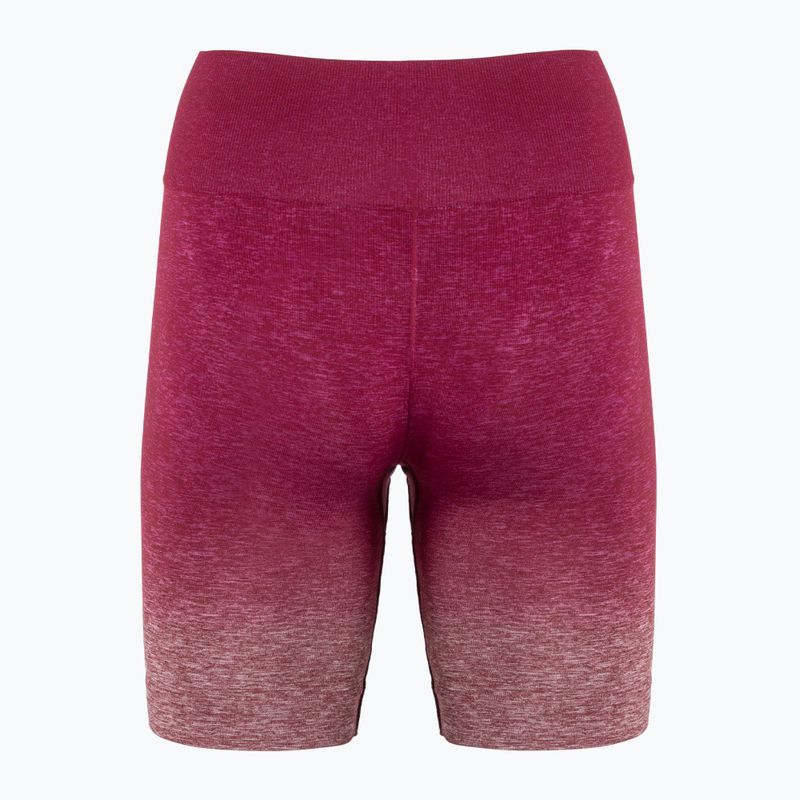 Spodenki treningowe damskie Gymshark Adapt Ombre Seamless red / marl 2