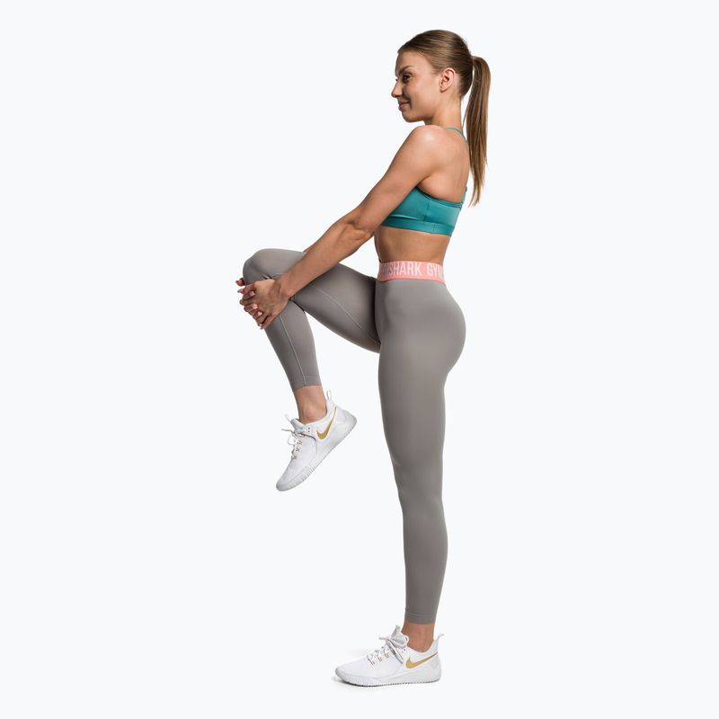 Legginsy treningowe damskie Gymshark Fit smokey grey 2