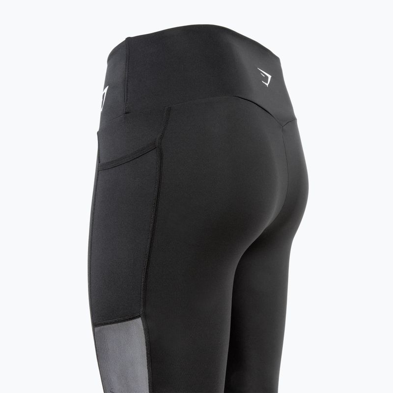 Legginsy treningowe damskie Gymshark Training Mesh black 4