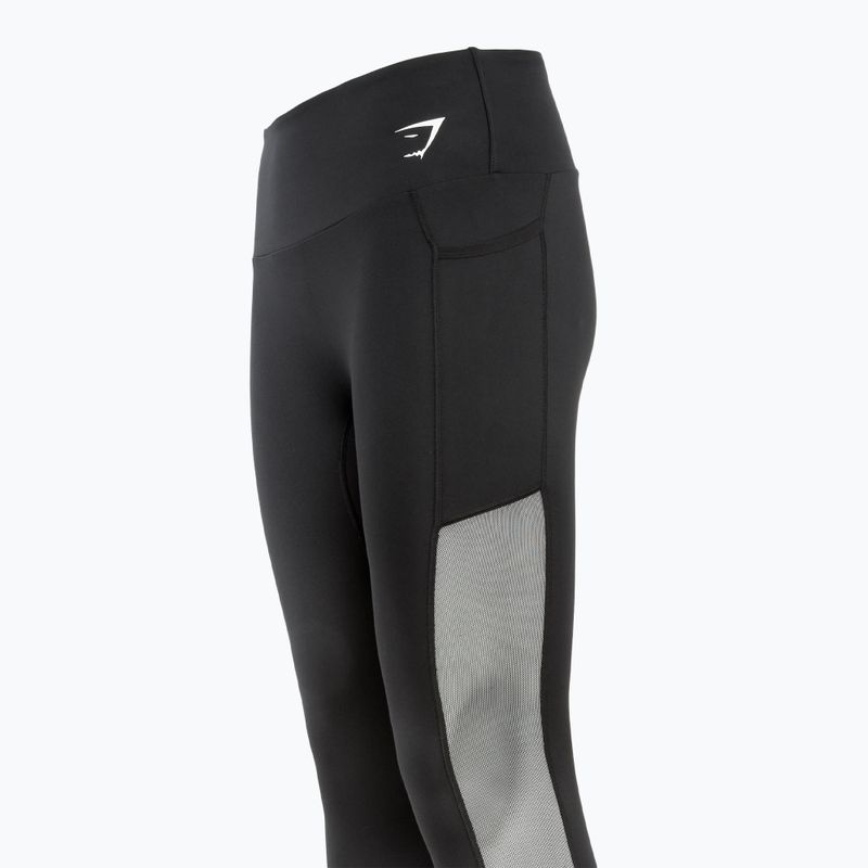 Legginsy treningowe damskie Gymshark Training Mesh black 5