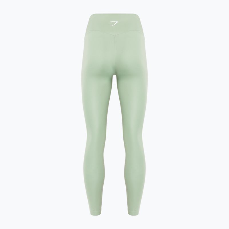 Legginsy treningowe damskie Gymshark Training Full Lenght green 2