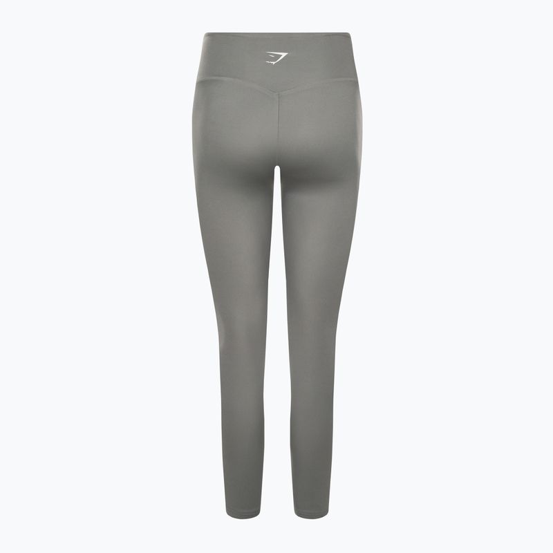 Legginsy treningowe damskie Gymshark Training Full Lenght smokey grey 6