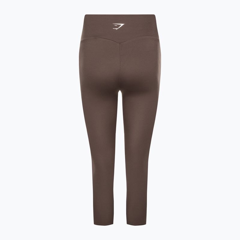 Legginsy treningowe damskie Gymshark Training 7/8 penny brown 6