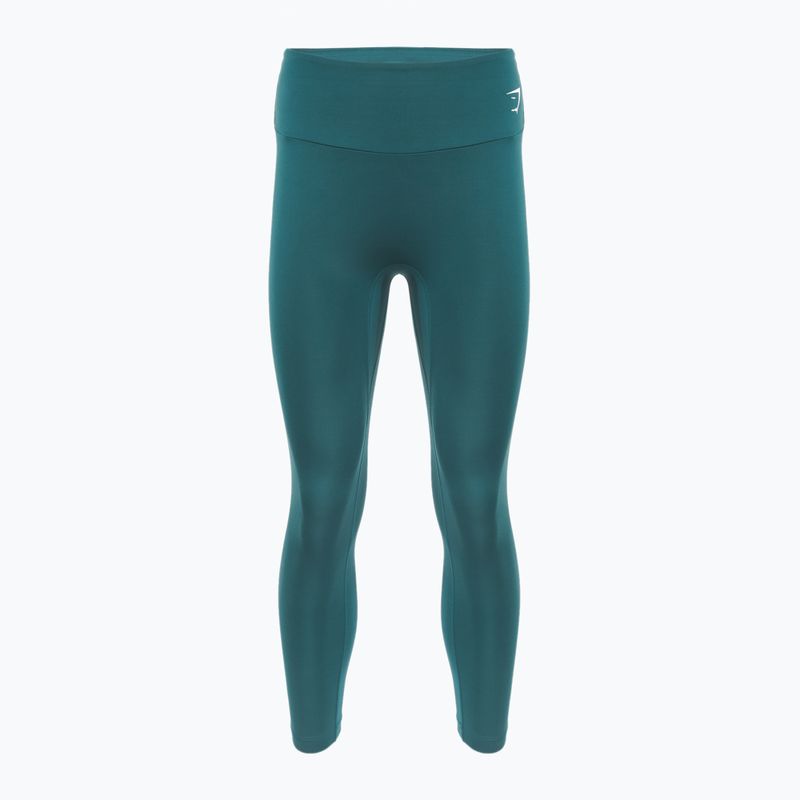 Legginsy treningowe damskie Gymshark Training 7/8 teal