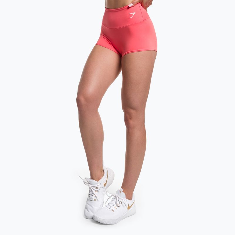 Spodenki treningowe damskie Gymshark Training Short red/pink